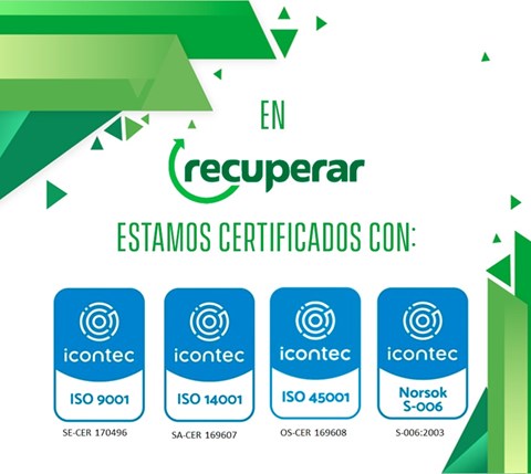 NUESTRAS CERTIFICACIONES 