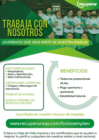 ¿QUIERES SER PARTE DE NUESTRA FAMILIA RECUPERAR?